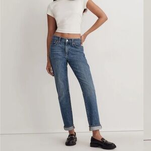 Madewell Women's Boyfriend Jeans in Blue
